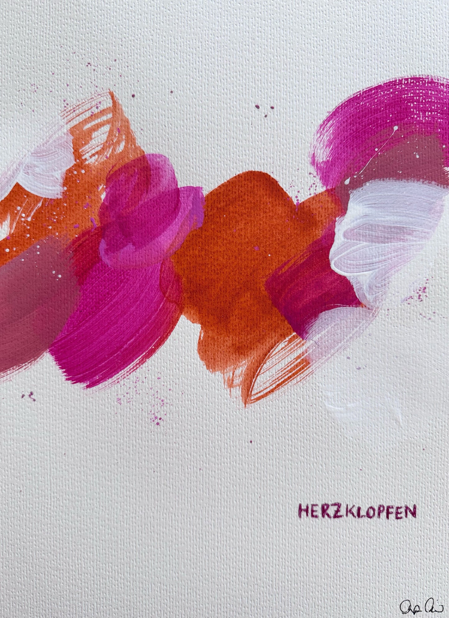 Original auf Aquarellpapier - DIN A4