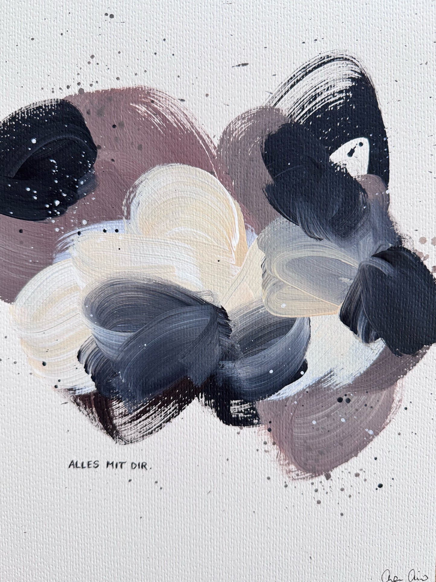 Original auf Aquarellpapier - DIN A4