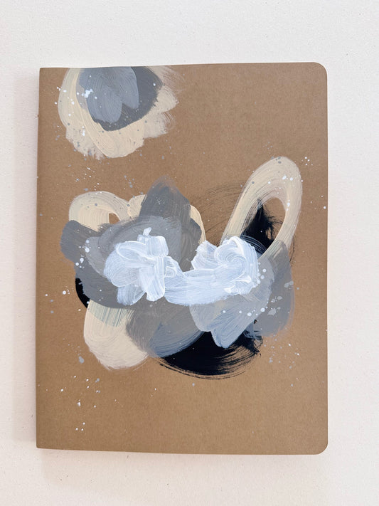 Notebook - Hand-painted - DINA4