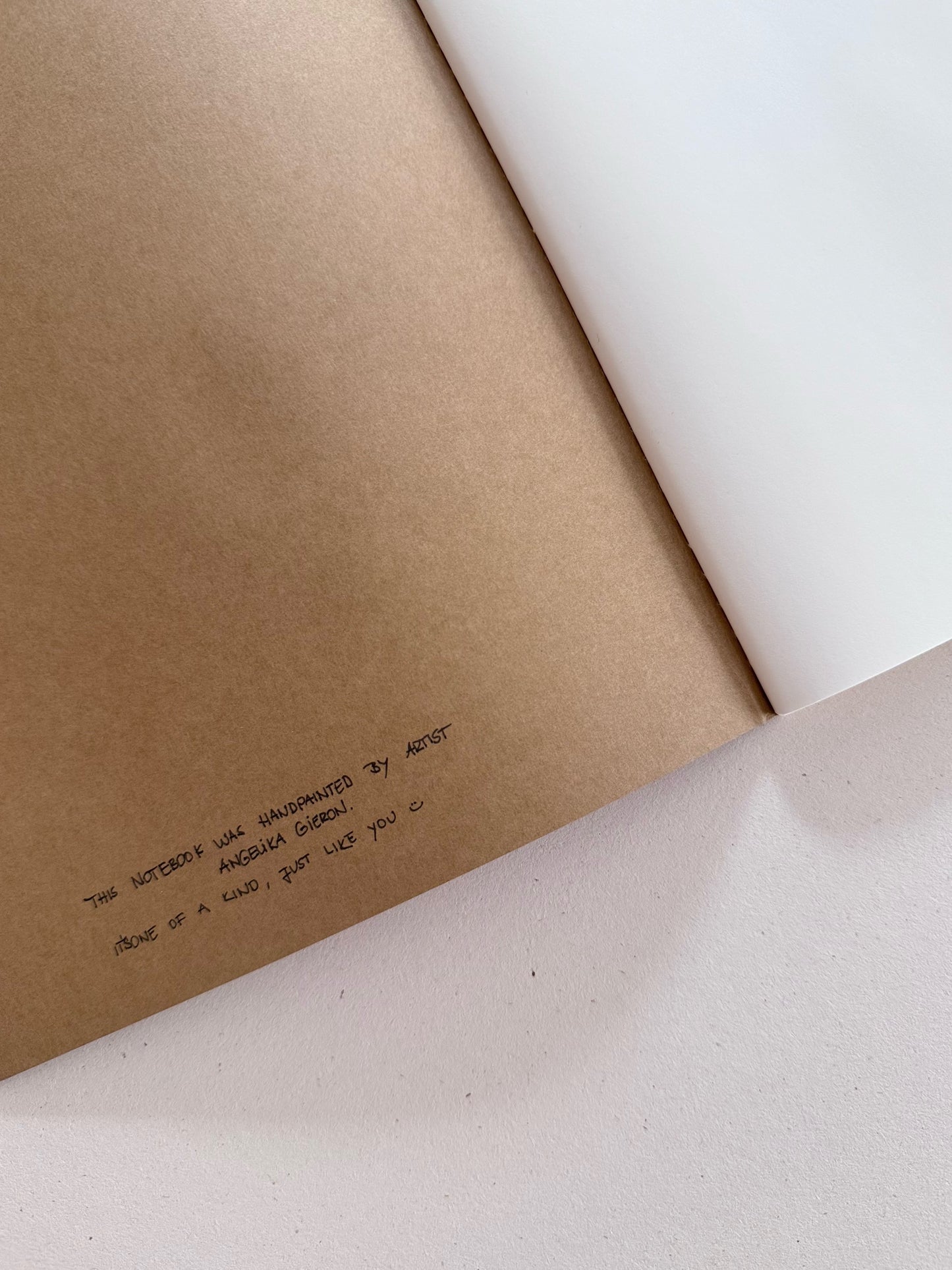 Notebook - Hand-painted - DINA4