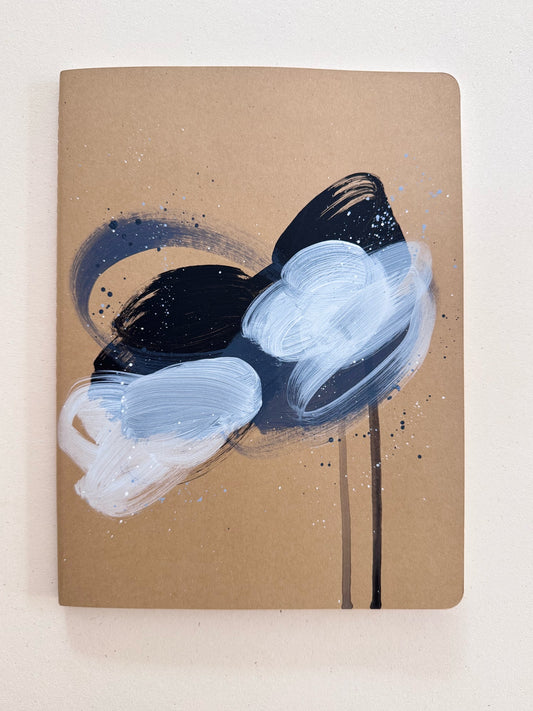 Notebook - Hand-painted - DINA4