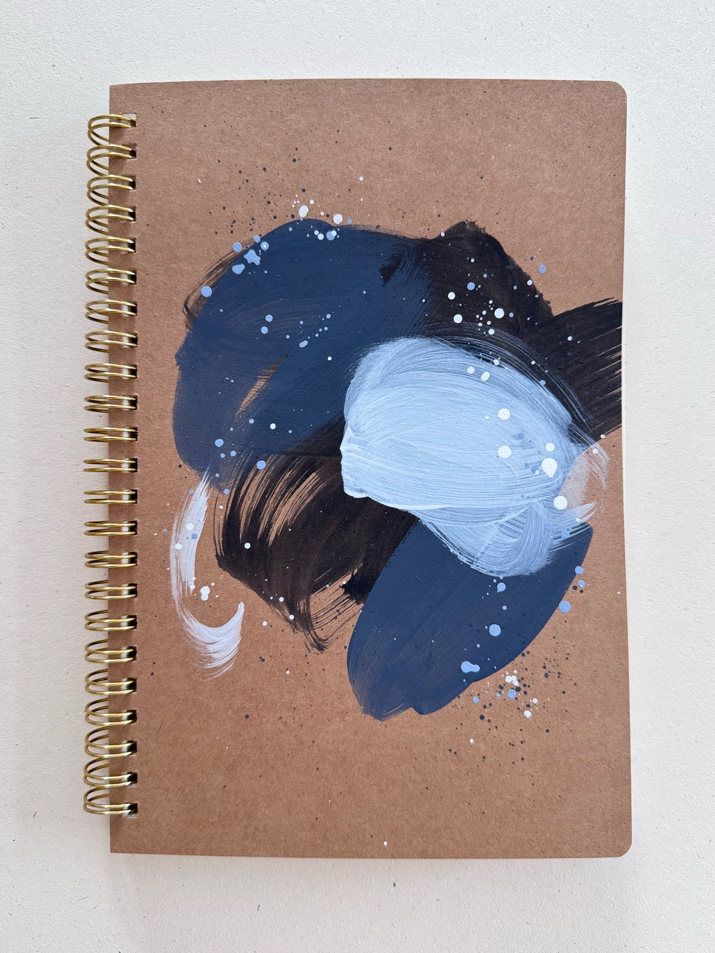 Notebook - Hand-painted - Ringbuch, DINA5