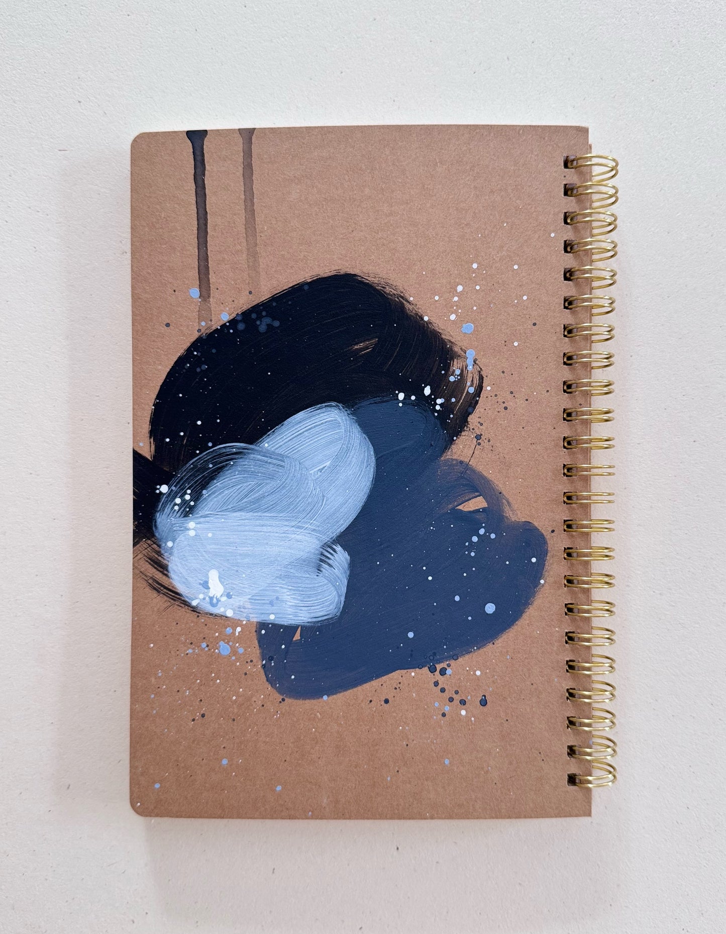 Notebook - Hand-painted - Ringbuch, DINA5