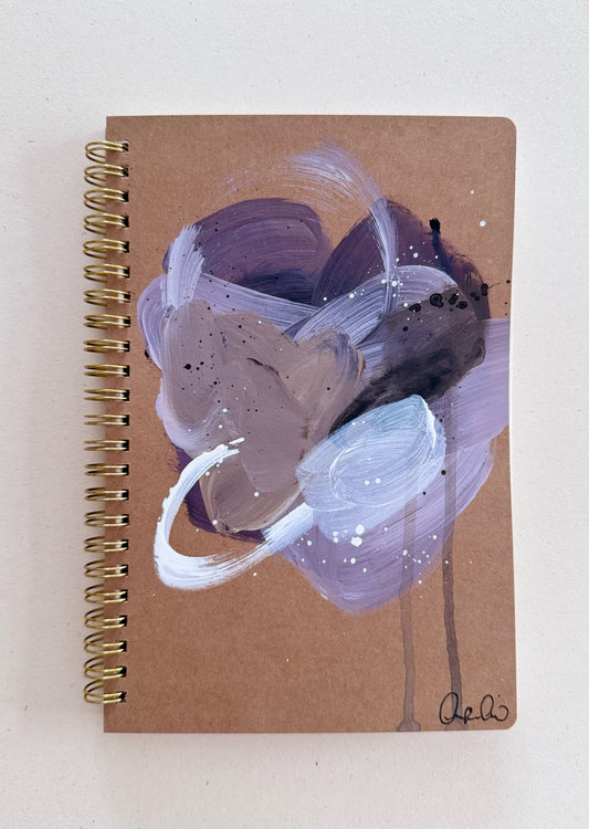 Notebook - Hand-painted - Ringbuch, DINA5
