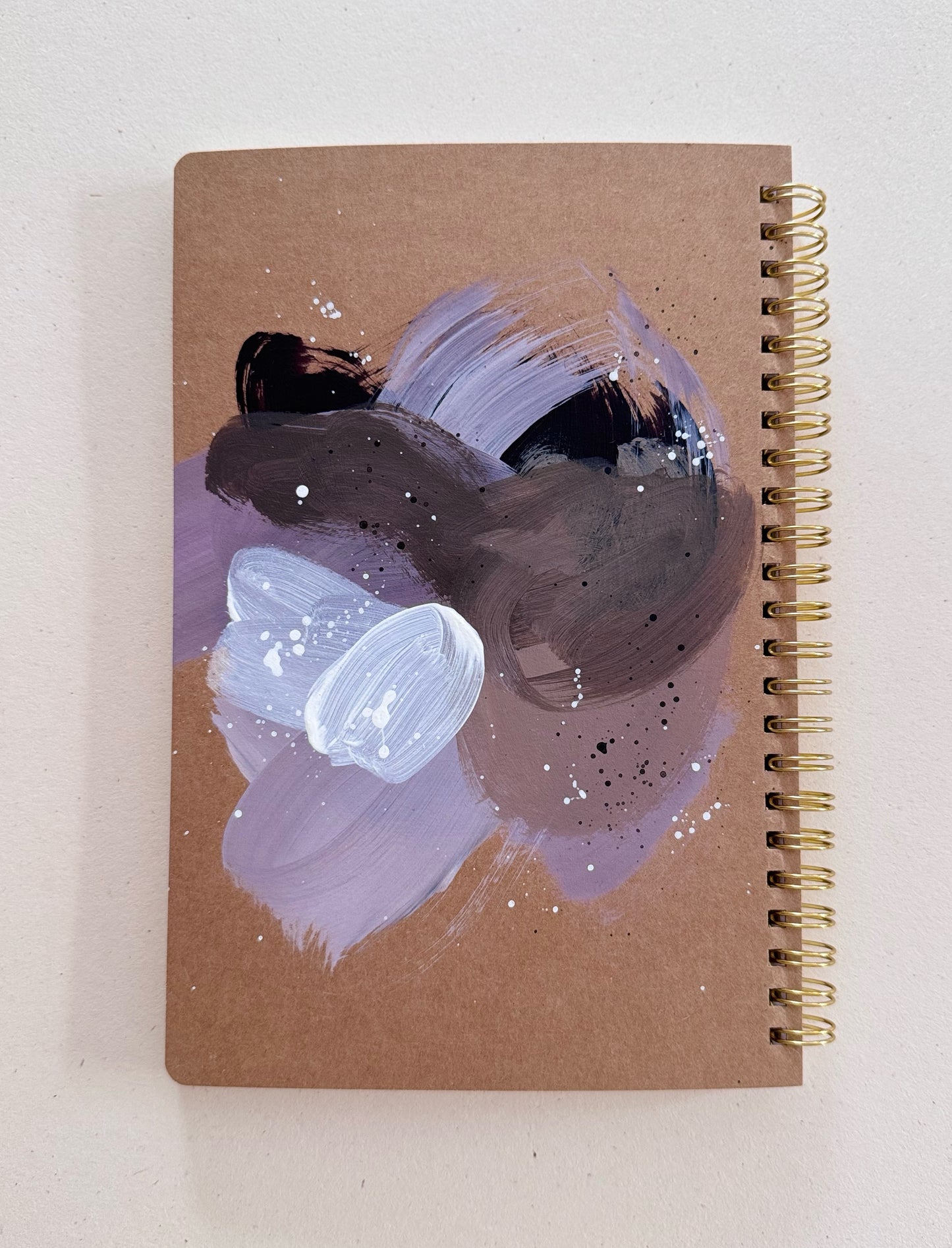 Notebook - Hand-painted - Ringbuch, DINA5