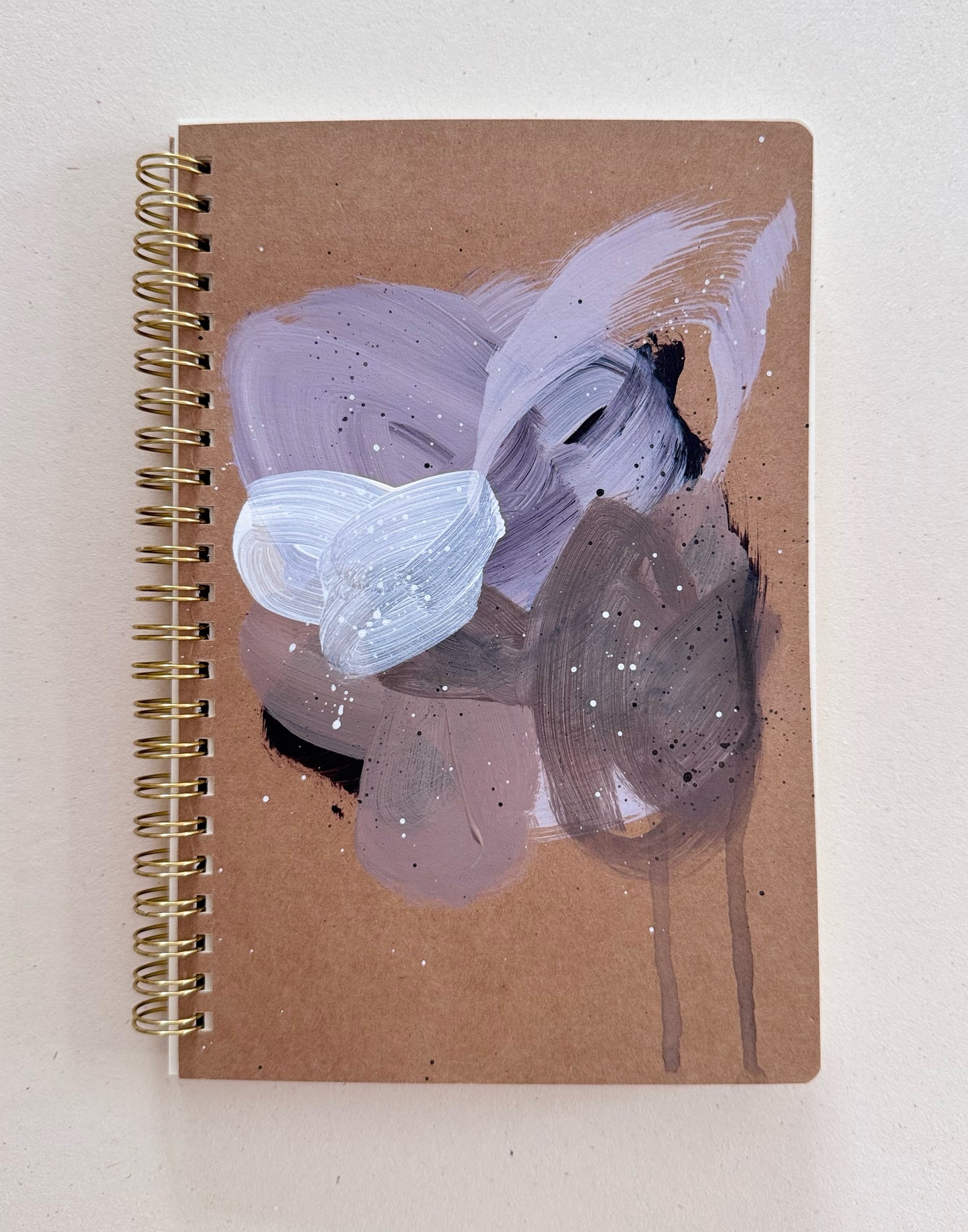 Notebook - Hand-painted - Ringbuch, DINA5