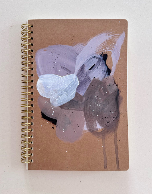 Notebook - Hand-painted - Ringbuch, DINA5