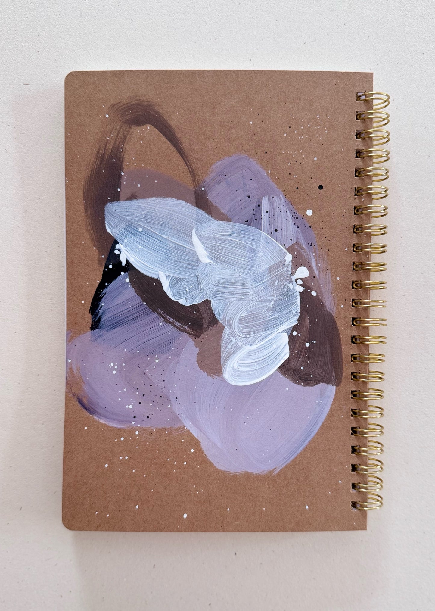 Notebook - Hand-painted - Ringbuch, DINA5