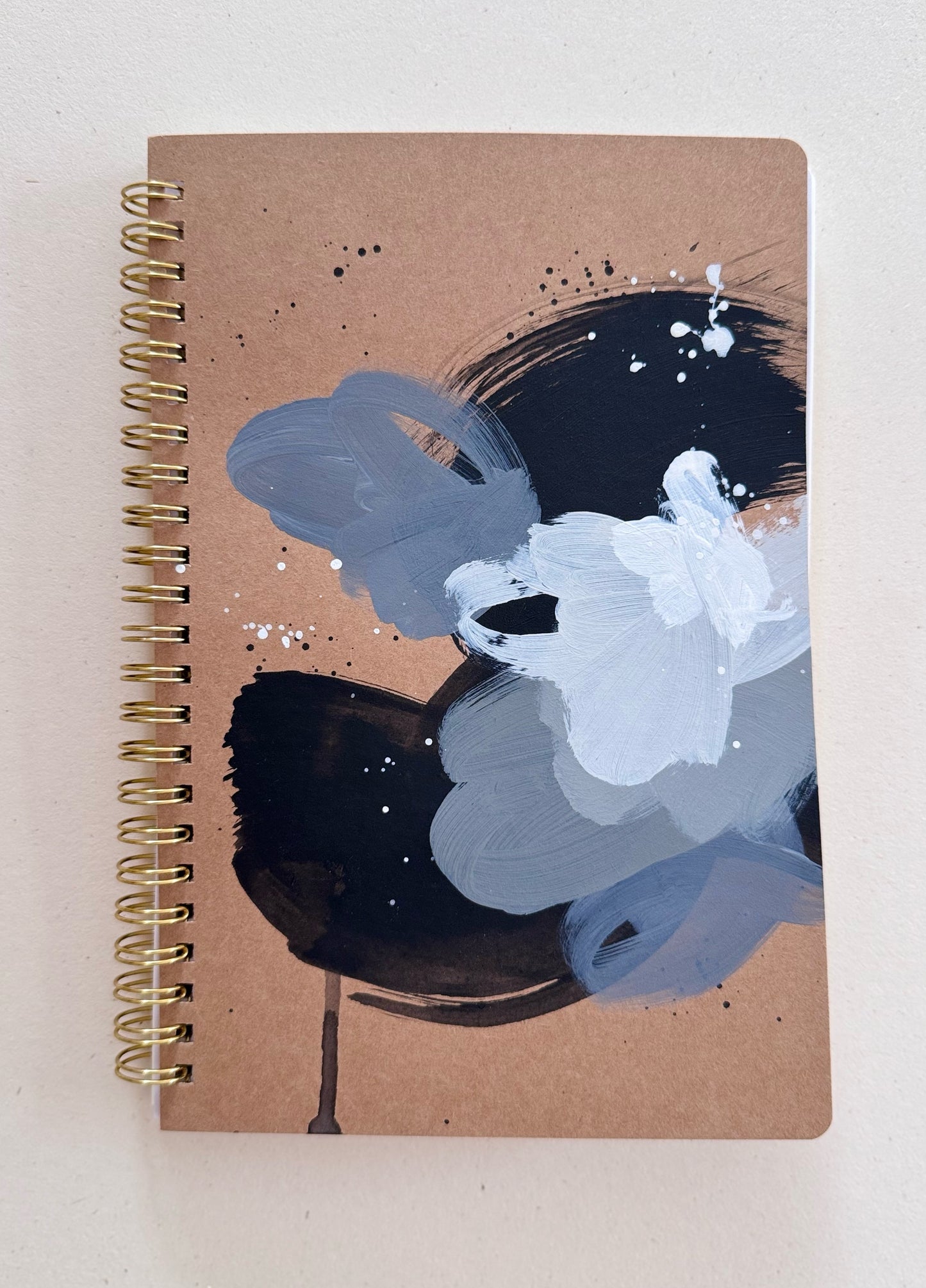 Notebook - Hand-painted - Ringbuch, DINA5