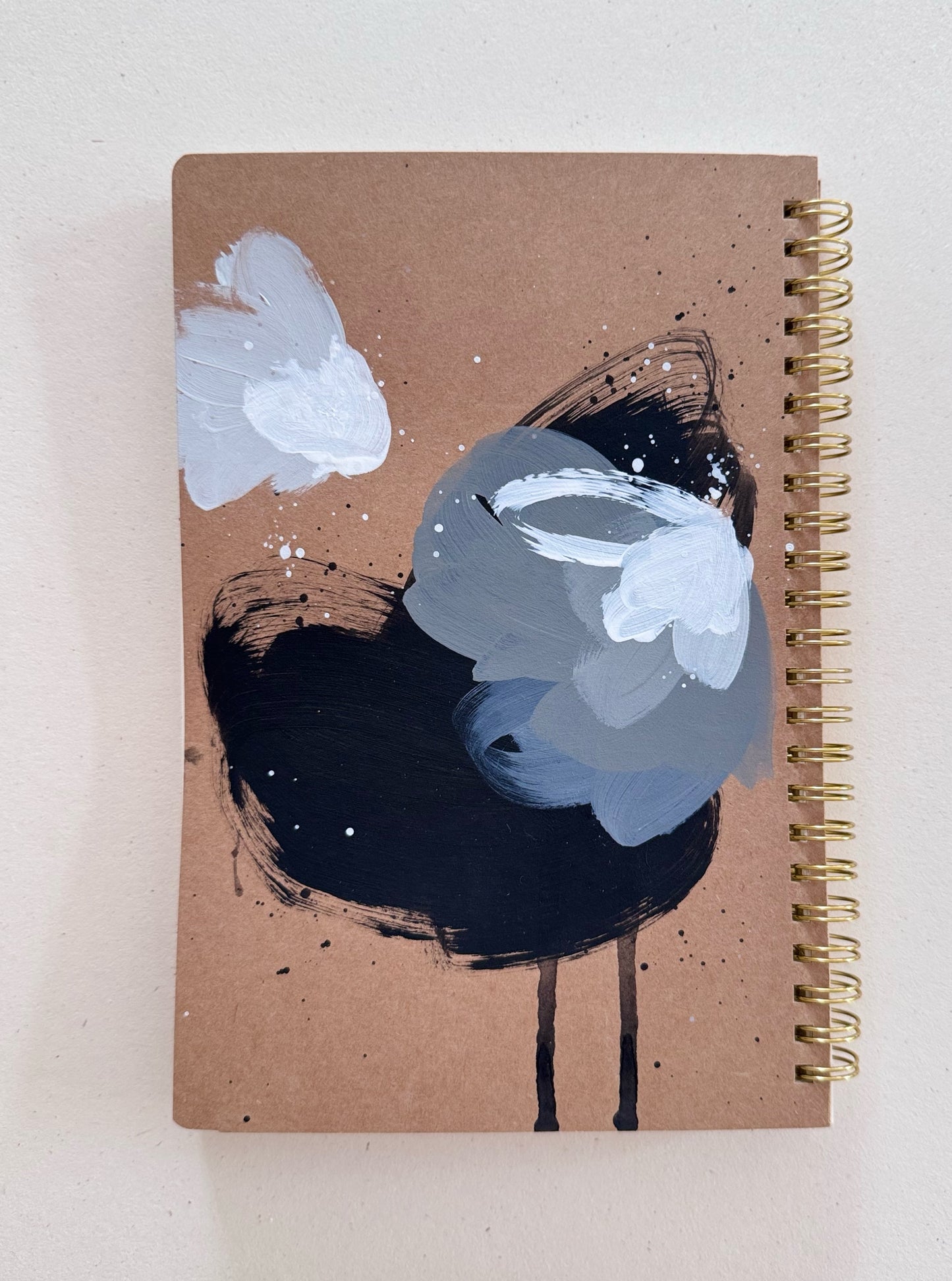 Notebook - Hand-painted - Ringbuch, DINA5
