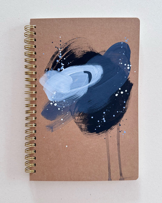 Notebook - Hand-painted - Ringbuch, DINA5