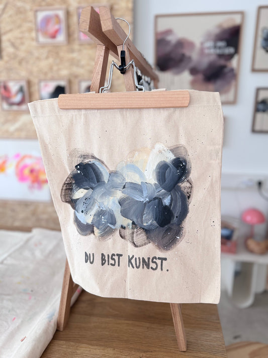 Jutebeutel - Hand-painted