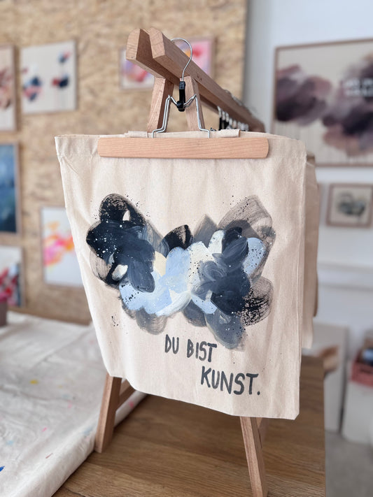 Jutebeutel - Hand-painted