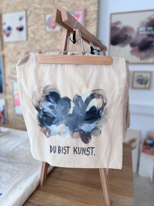 Jutebeutel - Hand-painted