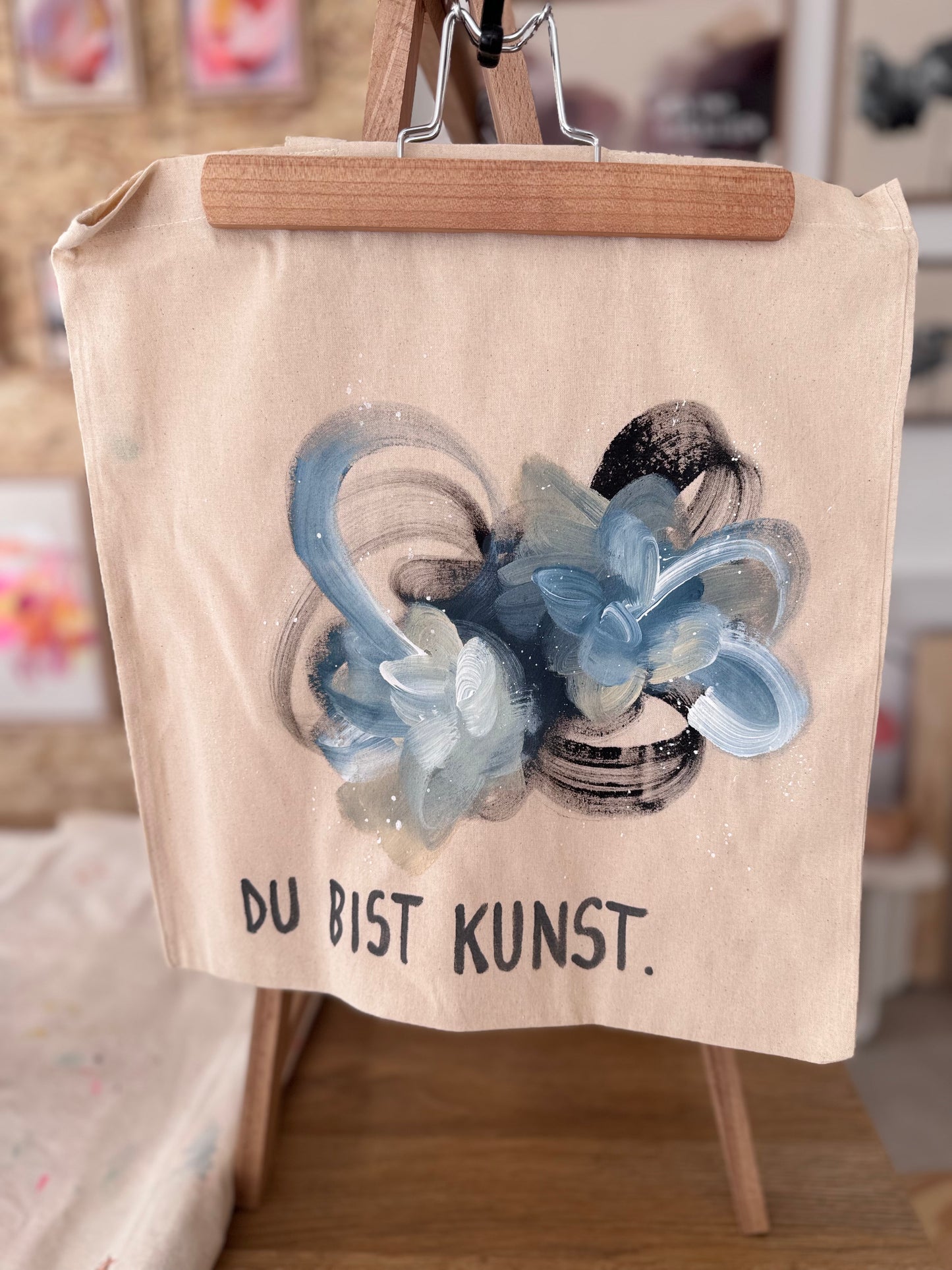 Jutebeutel - Hand-painted