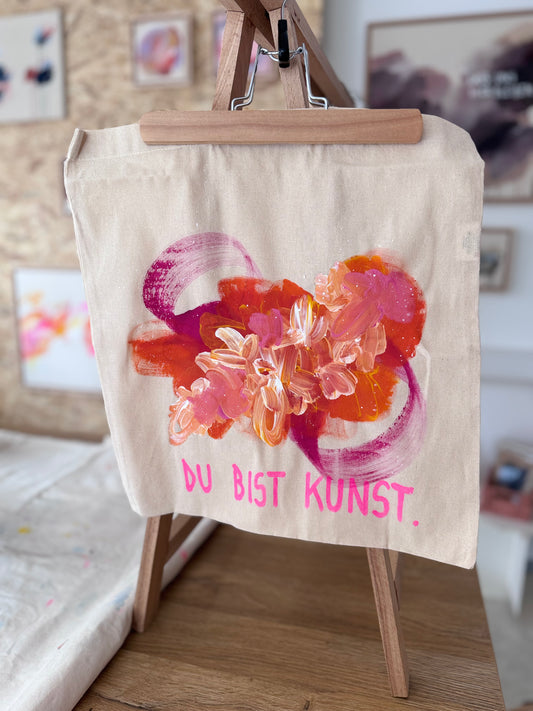 Jutebeutel - Hand-painted